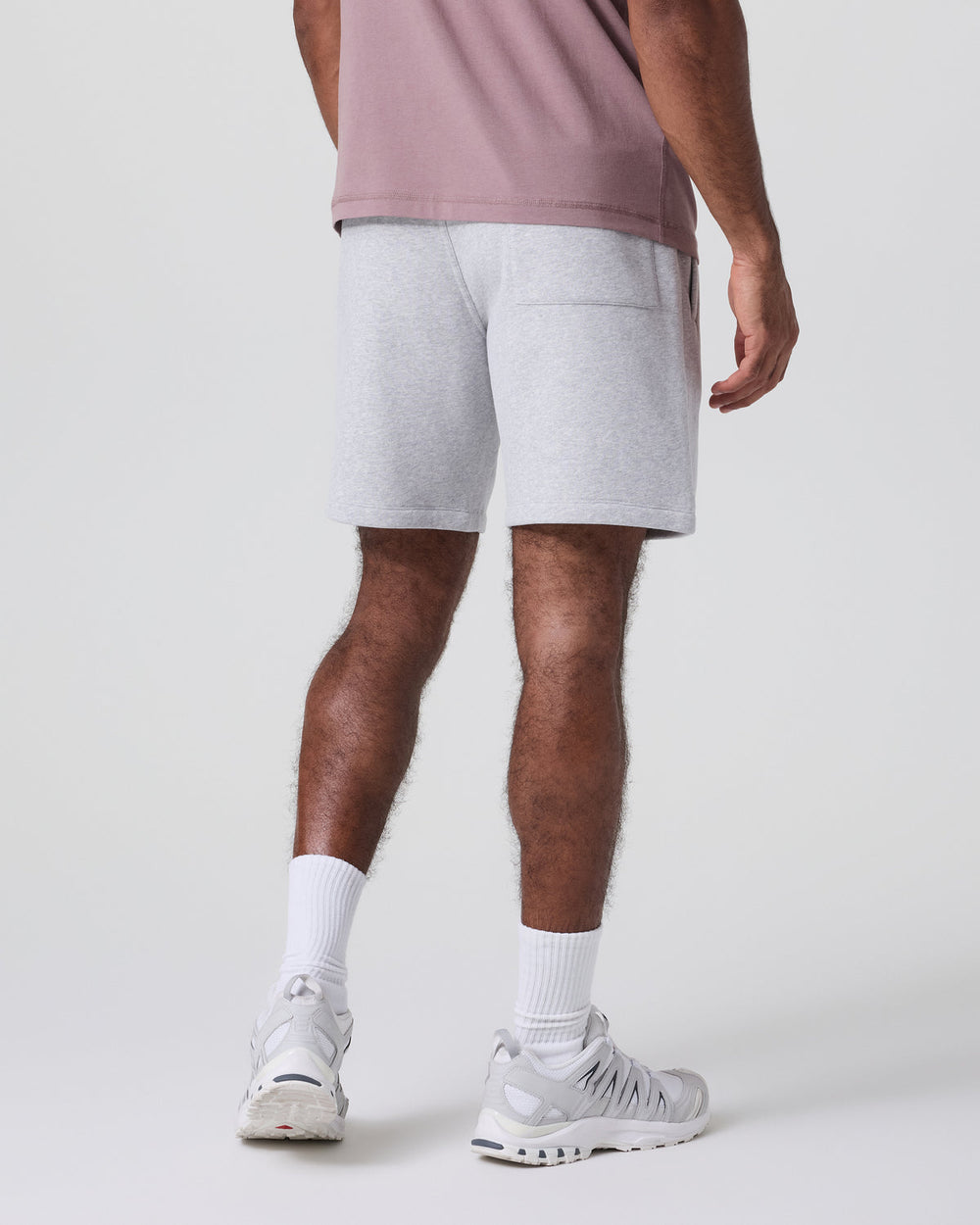Seaside Short Classic Fit 8" Light Heather Grey | Vuori Clothing