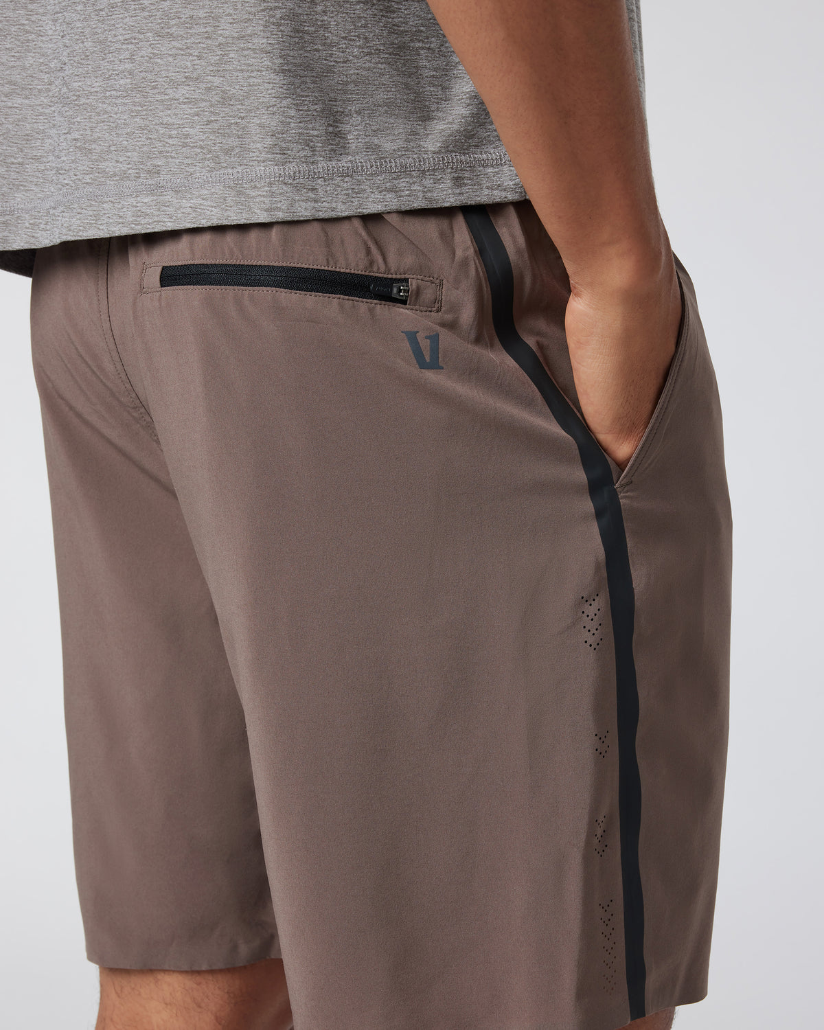 Domain Performance Short Men's Fossil Workout Shorts | Vuori Sale