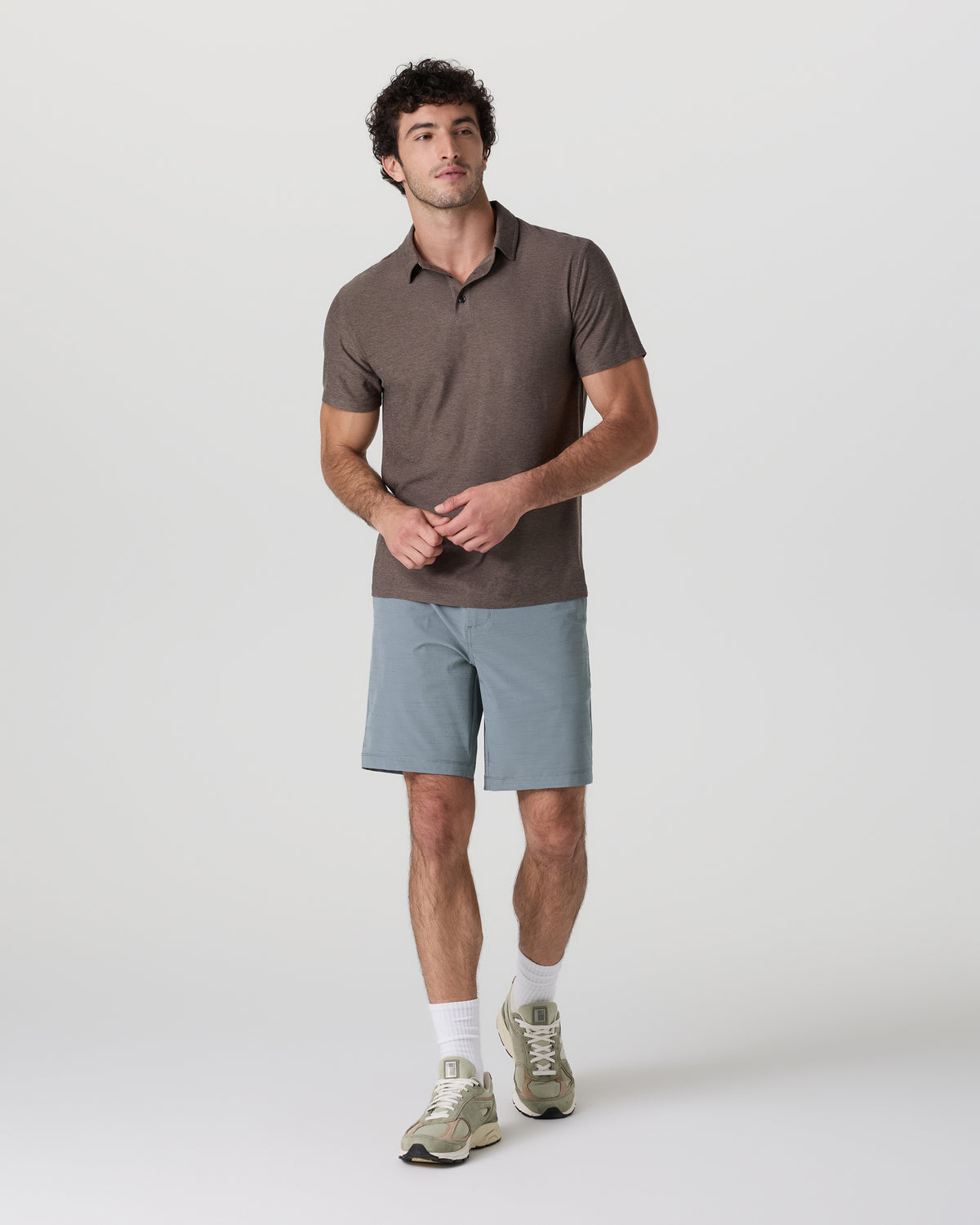 Pebble Short Dusty Blue Lightweight Golf Shorts | Vuori For sale