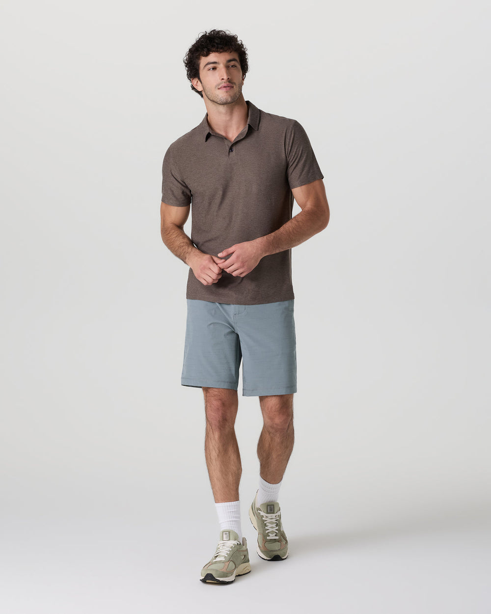 Pebble Short Dusty Blue Lightweight Golf Shorts | Vuori For sale