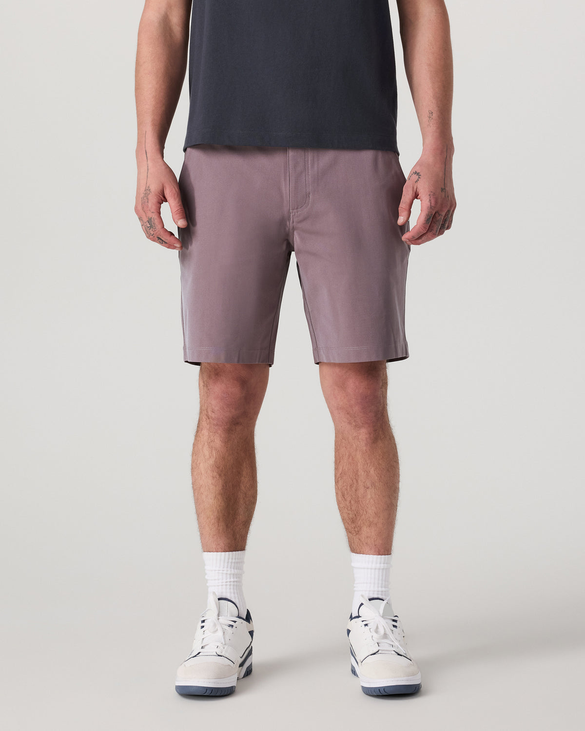 Meta Short 8" Men's Dusty Plum Classic Chino Shorts  | Vuori Online