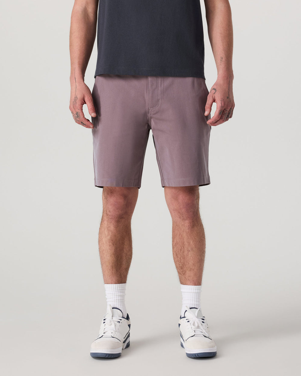 Meta Short 8" Men's Dusty Plum Classic Chino Shorts  | Vuori Online