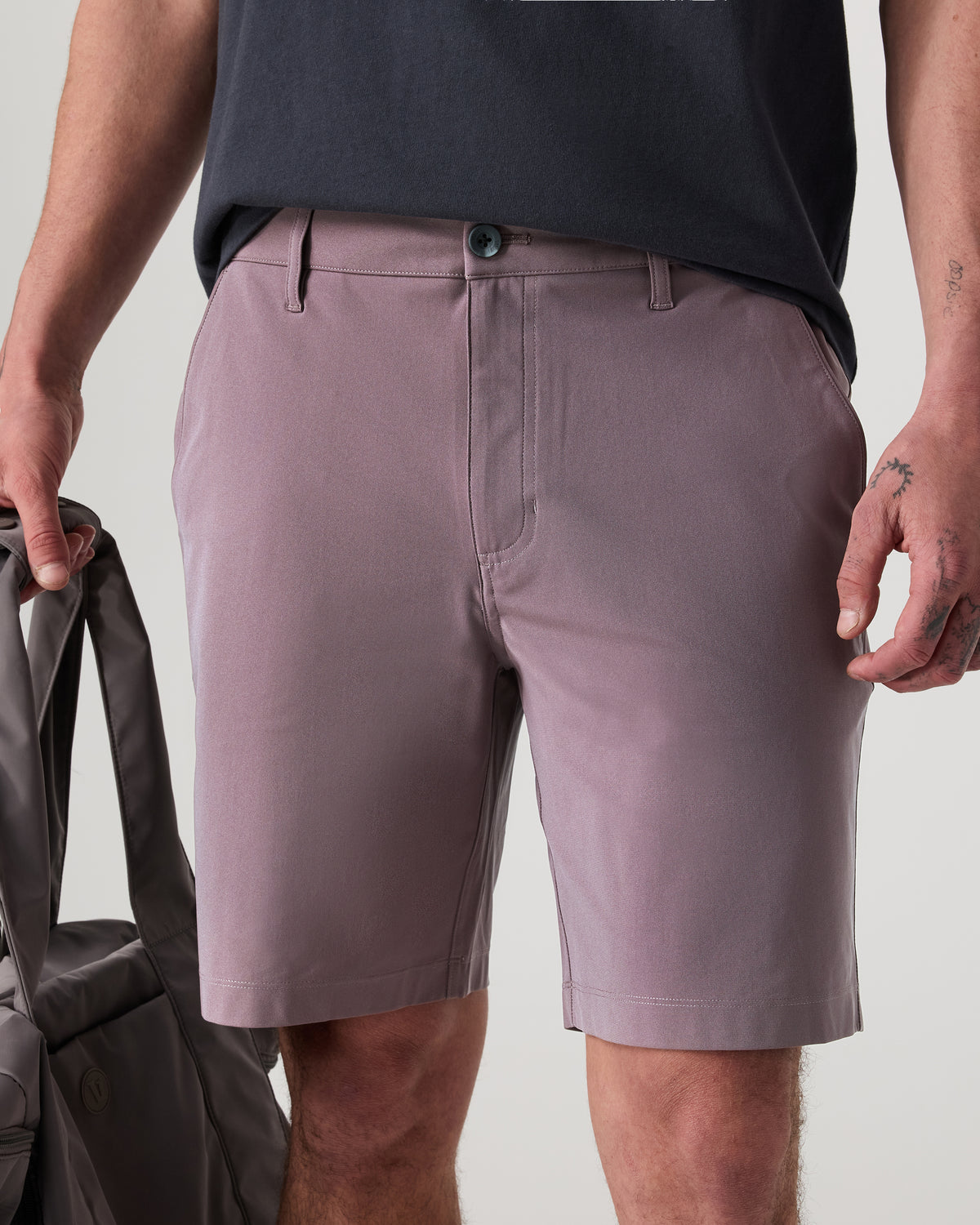 Meta Short 8" Men's Dusty Plum Classic Chino Shorts  | Vuori Online