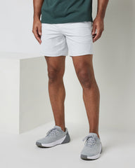 Crosscourt Short Men's Frost Grey Tennis Shorts | Vuori Outlet