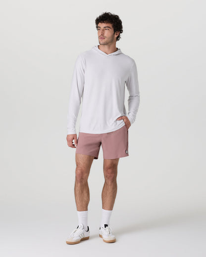 Maverick Volley Short Men's Zion Rose Hybrid Shorts | Vuori US