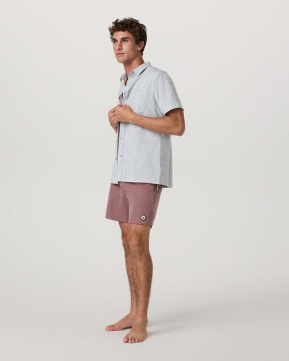 Maverick Volley Short Lined Men's Adobe Swim Shorts | Vuori Clothing