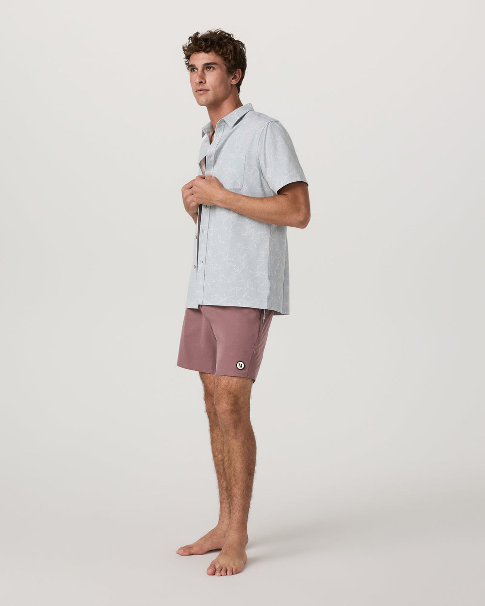 Maverick Volley Short Lined Men's Adobe Swim Shorts | Vuori Clothing