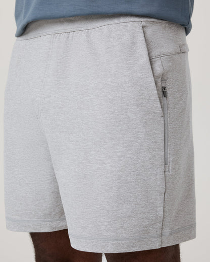 Coronado Short 5" Men's Light Heather Grey Lounge Short | Vuori Sale