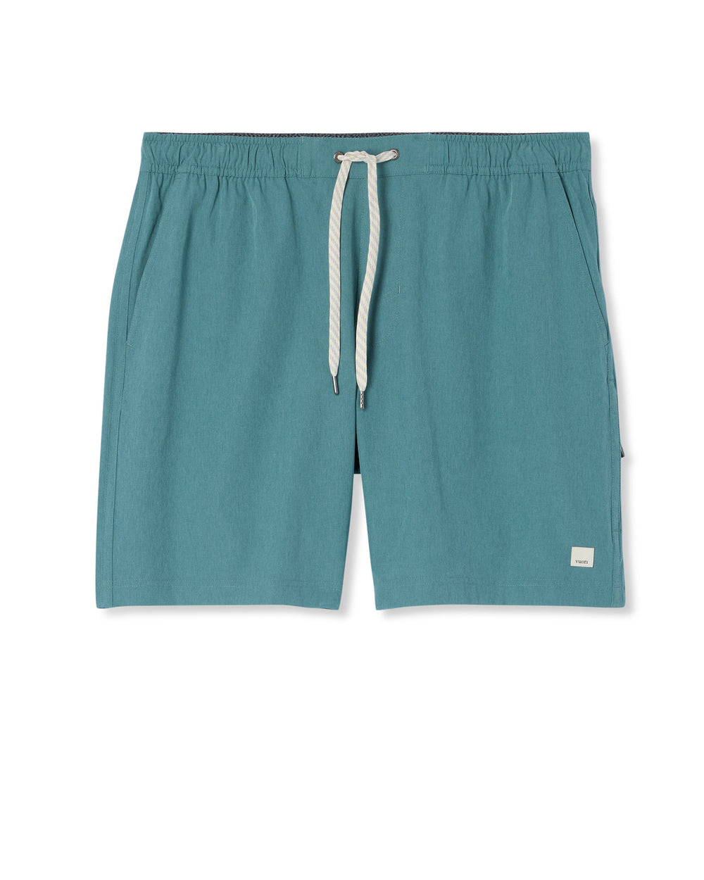 Banks Session Short Unlined 7" Bluegrass Linen Texture | Vuori Online