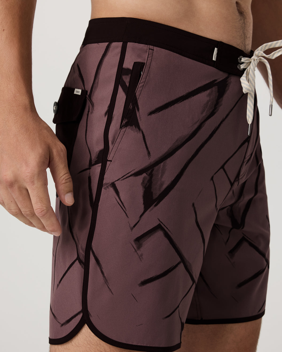 Cruise Boardshort Men's Dusty Plum Thatch Boardshorts | Vuori Outlet