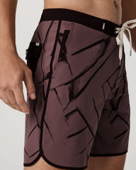 Cruise Boardshort Men's Dusty Plum Thatch Boardshorts | Vuori Outlet