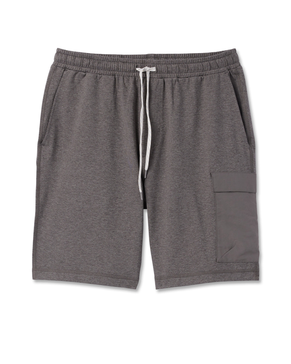 Sunday Performance Utility Short Classic Fit 8" Warm Grey Heather | Vuori Clothing