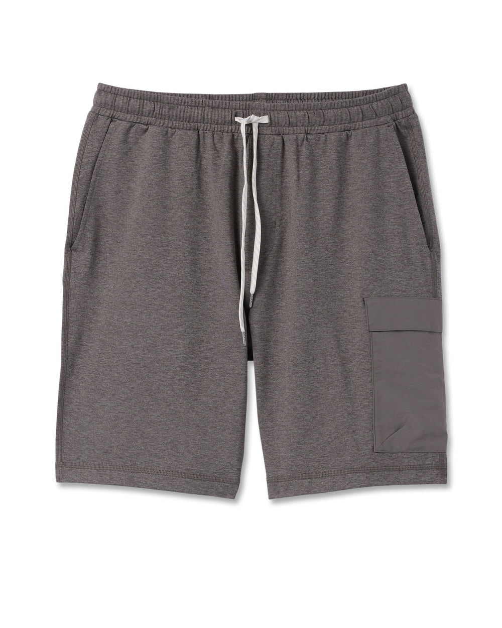 Sunday Performance Utility Short Classic Fit 8" Warm Grey Heather | Vuori Clothing