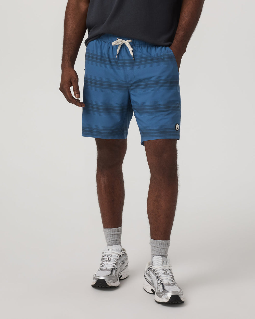 Kore Short Unlined 7" Sea Gradient Stripe | Vuori Online