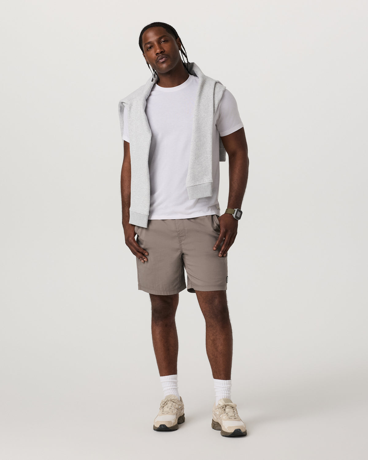 Kore Everyday Short Lined 7" Men's Smokey Taupe Shorts | Vuori US
