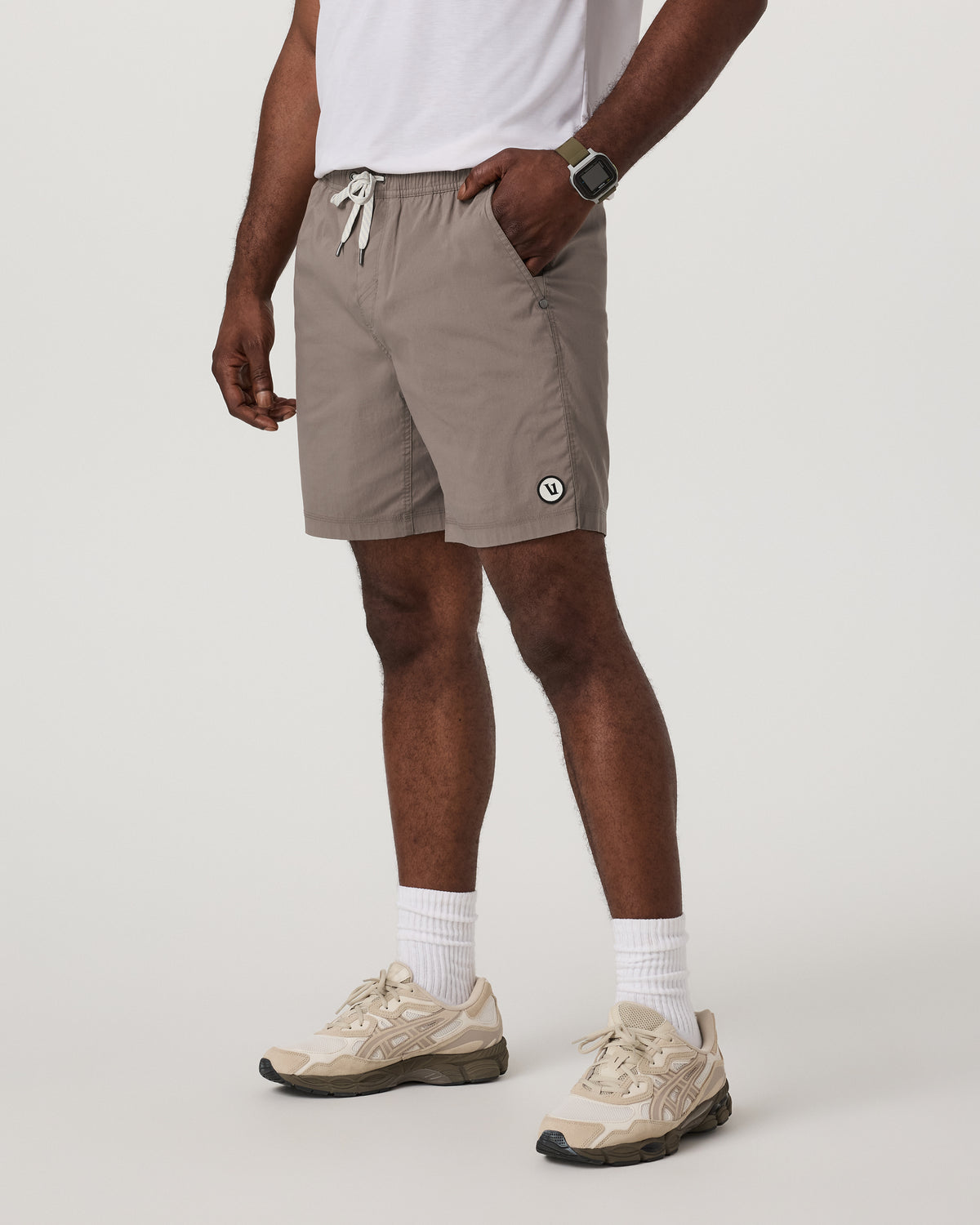Kore Everyday Short Lined 7" Men's Smokey Taupe Shorts | Vuori US