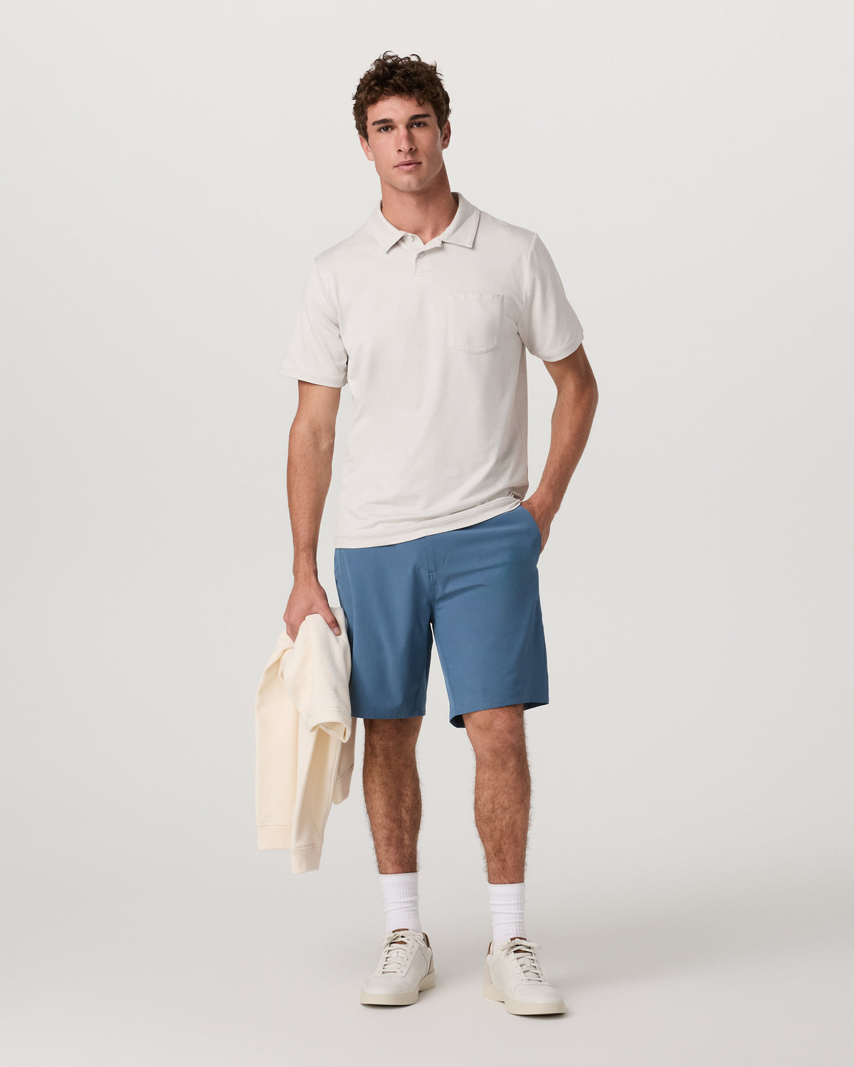 Aim Short Men's Pool Blue Performance Shorts | Vuori Discount