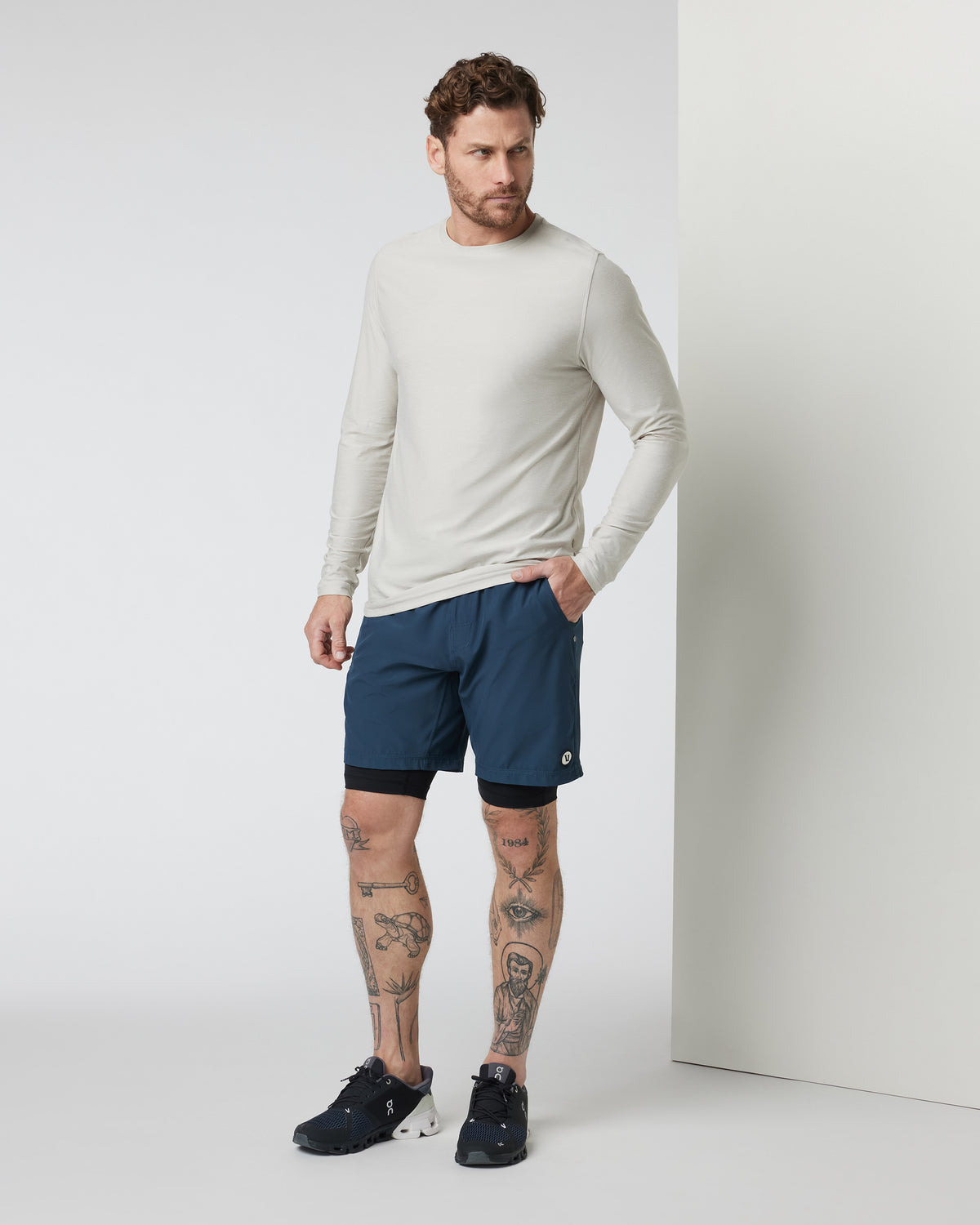 PR Short Men's Black Compression Shorts | Vuori Sale