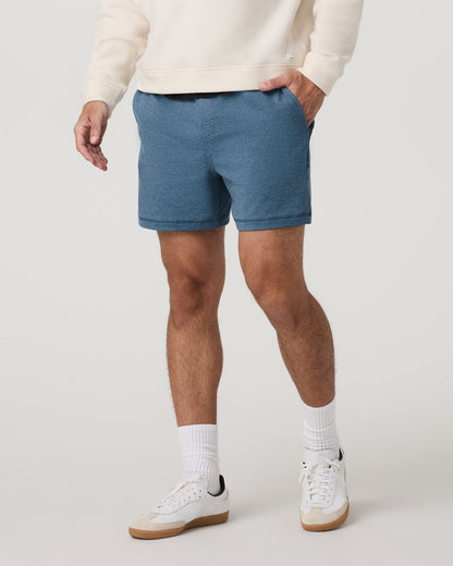 Coronado Short 5" Men's Pool Blue Heather Lounge Shorts | Vuori For sale