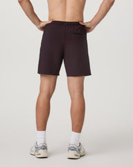 Grafton Short Lined 7" Men's Raisin Training Shorts | Vuori Outlet