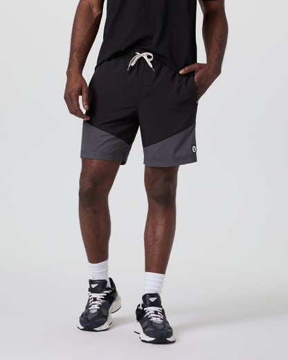 Kore Short X1 Lined Classic Fit 7" Black/Dark Pewter/Salt | Vuori US