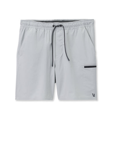 Grafton Short Lined Classic Fit 7" Sky Grey | Vuori Clothing