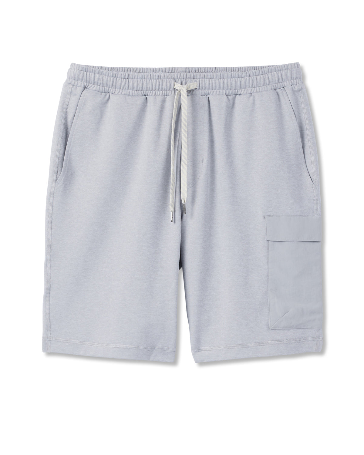 Sunday Performance Utility Short Classic Fit 8" Platinum Heather | Vuori