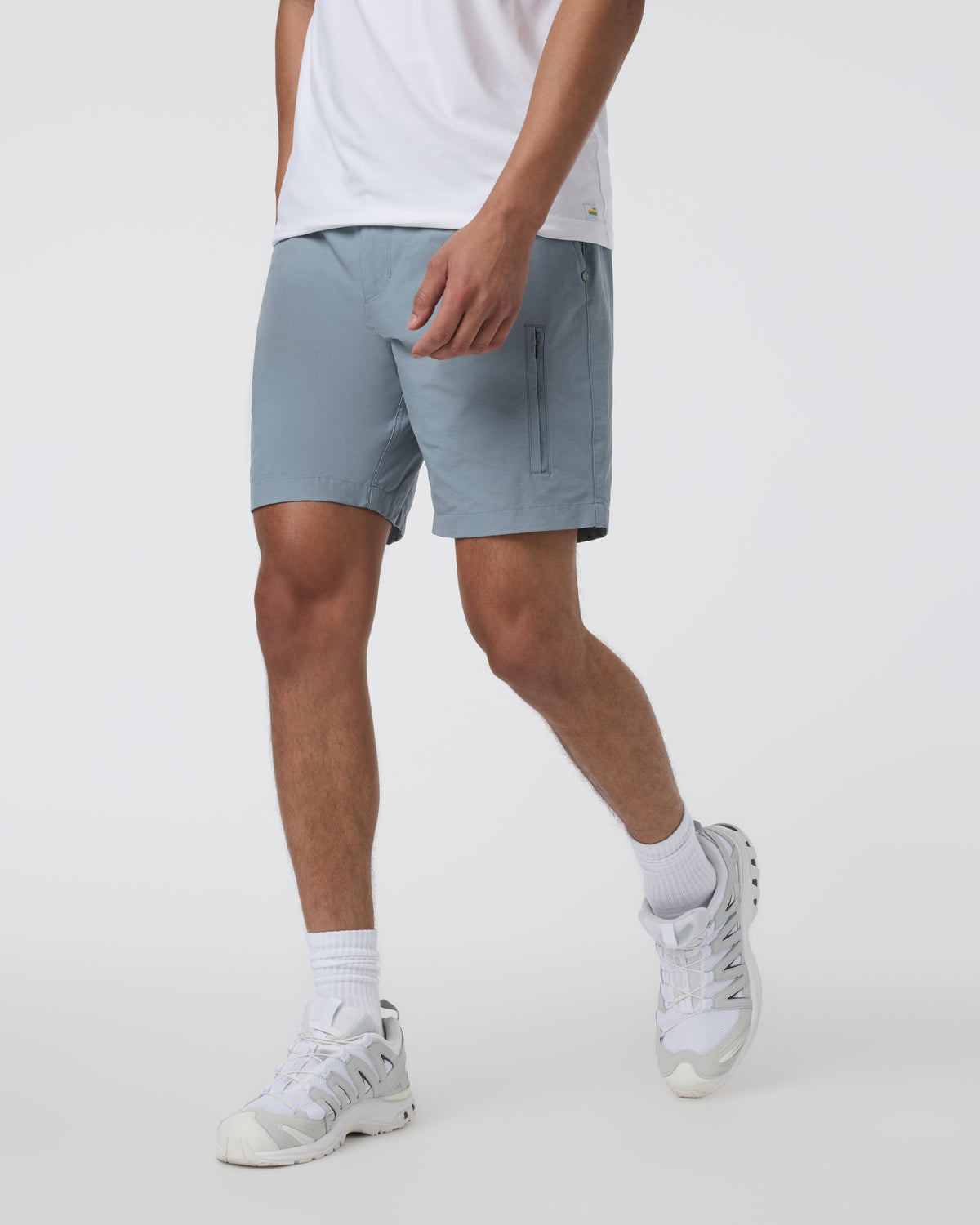 Barren Explorer Short Classic Fit 8" Dusty Blue | Vuori On sale