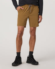 Grafton Short Unlined 7" Men's Rum Training Shorts | Vuori For sale