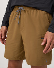Grafton Short Unlined 7" Men's Rum Training Shorts | Vuori For sale