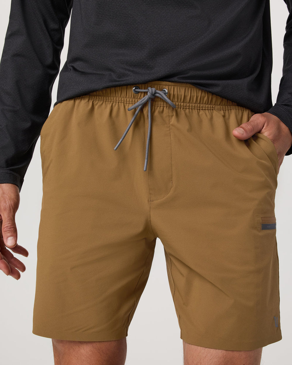 Grafton Short Unlined 7" Men's Rum Training Shorts | Vuori For sale