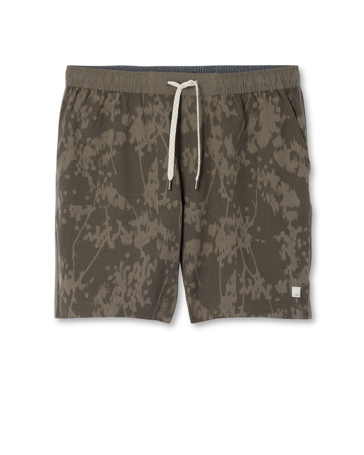 Banks Session Short Unlined 7" Root Earth Linen Texture | Vuori Online
