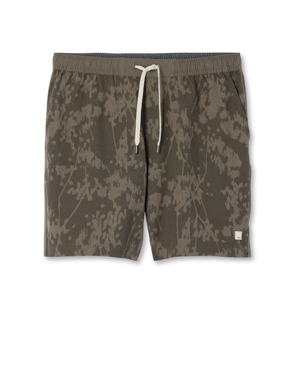 Banks Session Short Unlined 7" Root Earth Linen Texture | Vuori Online