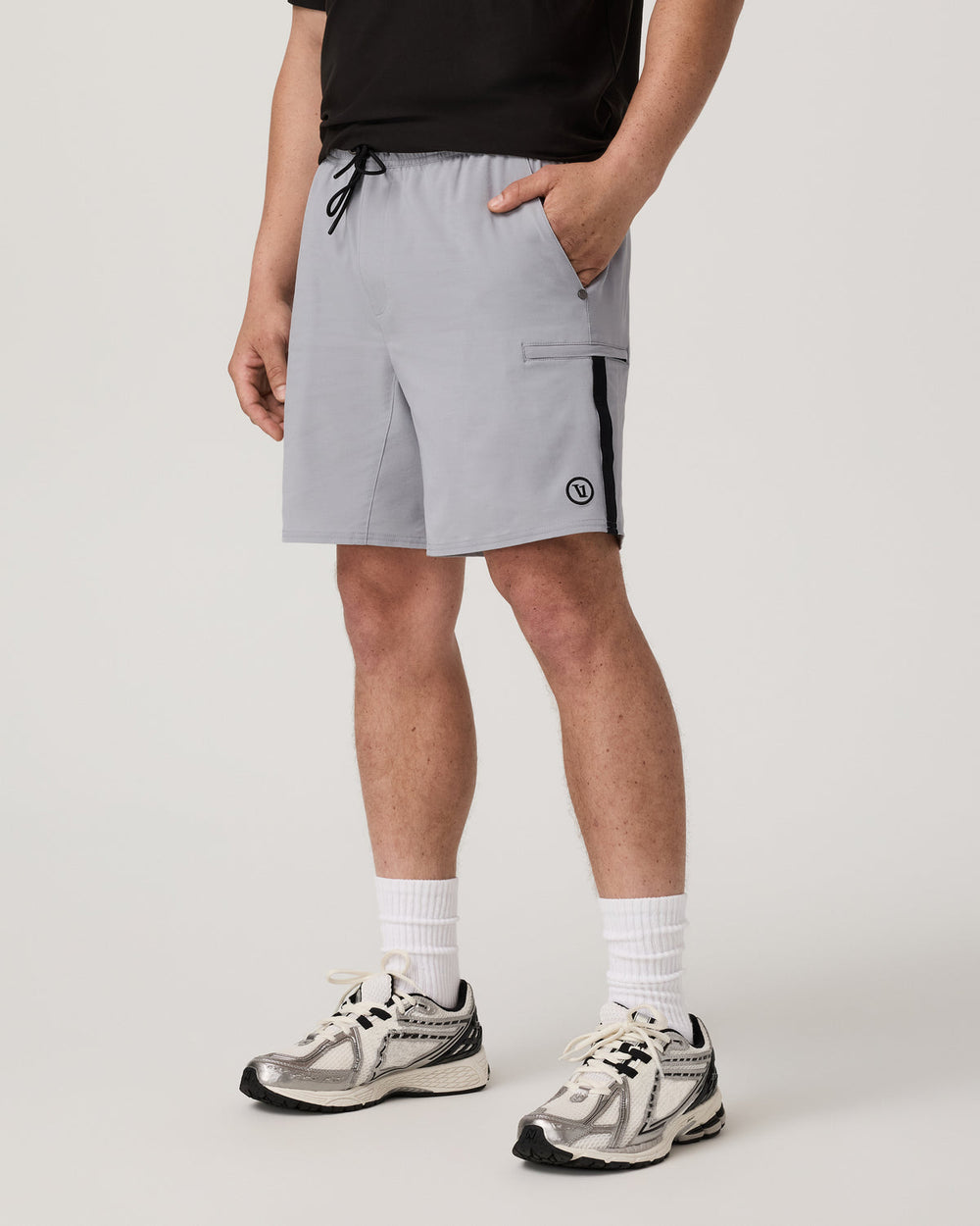 Elevate Kore Utility Short Lined 7" Men's Sea Fog Shorts | Vuori US