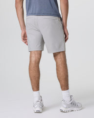 Cascade Crinkle Elastic Waist Short Classic Fit 8" Fog | Vuori
