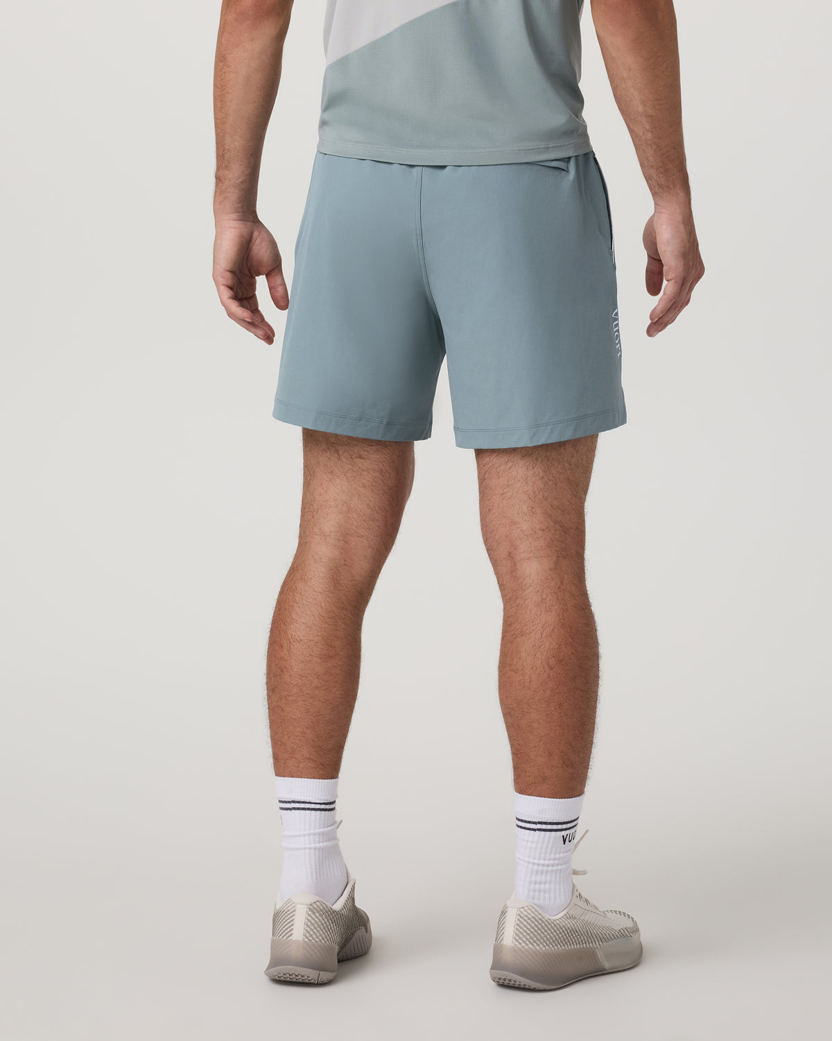 Crosscourt Short Unlined 7" Men's Mist Tennis Shorts | Vuori Sale
