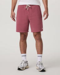 Seaside Short 8" Relaxed Men's Berry Lounge Shorts | Vuori On sale