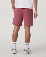 Seaside Short 8" Relaxed Men's Berry Lounge Shorts | Vuori On sale
