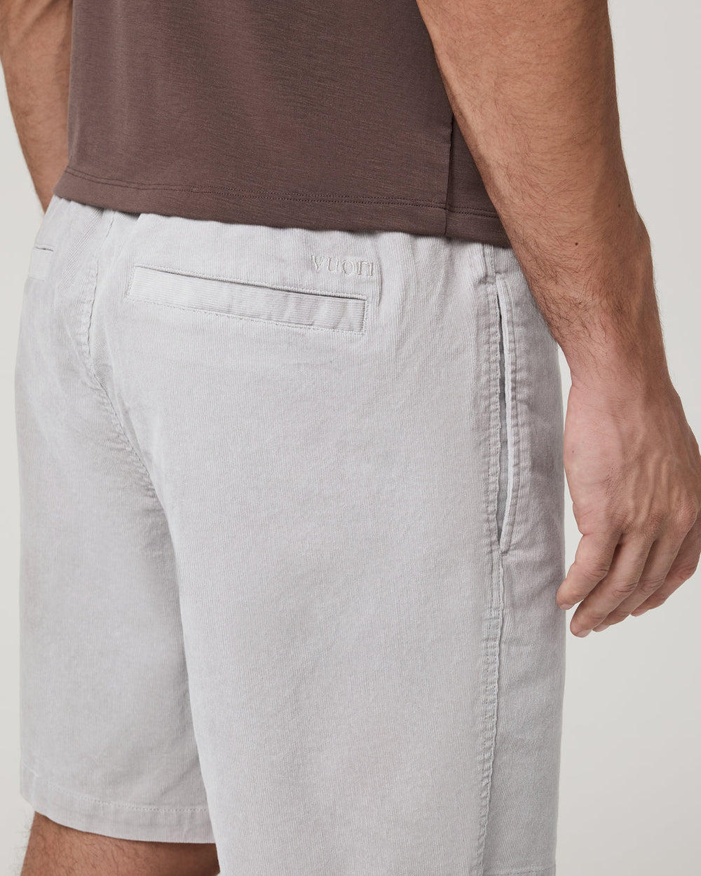 Optimist Elastic Waist Short 8" Men's Amethyst Grey Short | Vuori Online