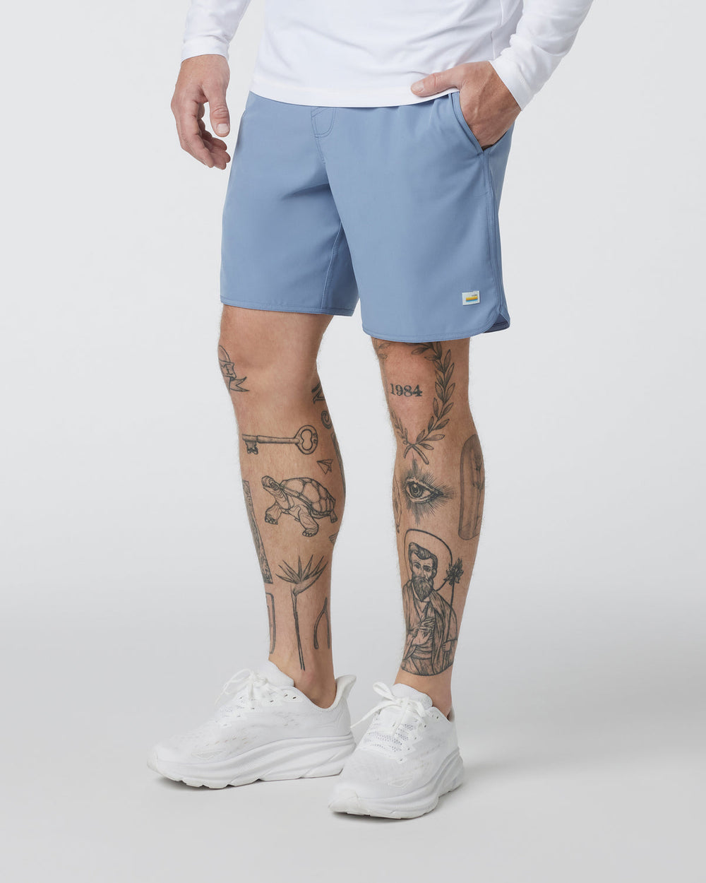 Banks Short Men's Chambray Athletic Shorts | Vuori Outlet