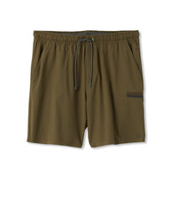 Grafton Short Unlined Classic Fit 7" Moss Green | Vuori