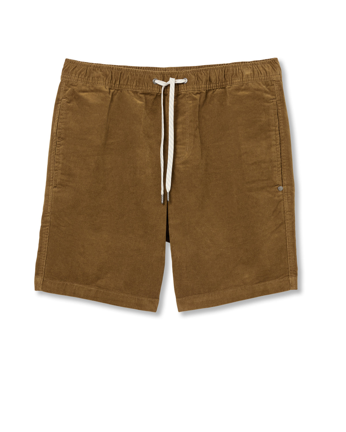 Optimist Elastic Waist Short 8" Men's Rum Relaxed Shorts | Vuori Sale