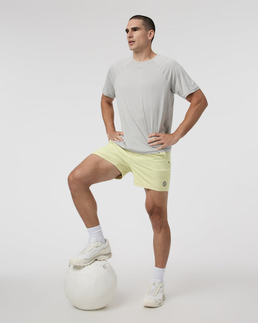 Kore Short 5" Pale Citron Athletic Shorts | Vuori For sale