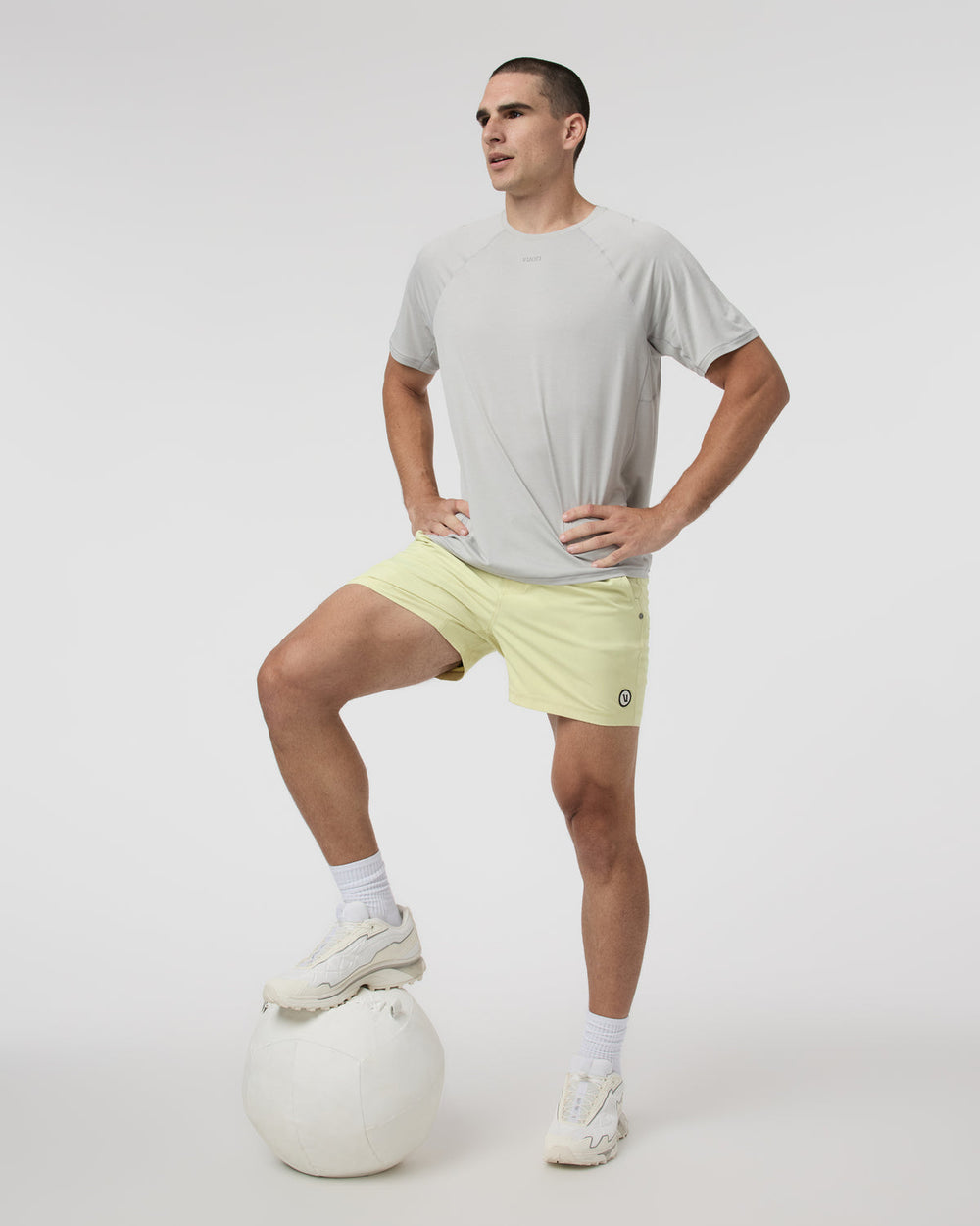 Kore Short 5" Pale Citron Athletic Shorts | Vuori For sale