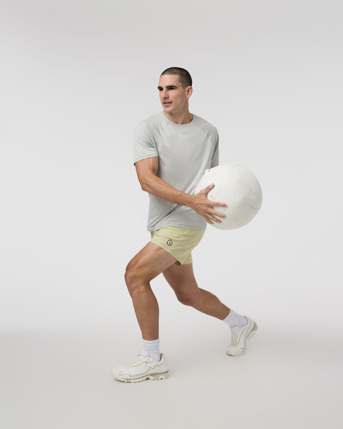 Kore Short 5" Pale Citron Athletic Shorts | Vuori For sale