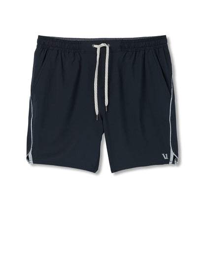 Trail Short 2.0 Black/Heather Grey Running Shorts | Vuori On sale
