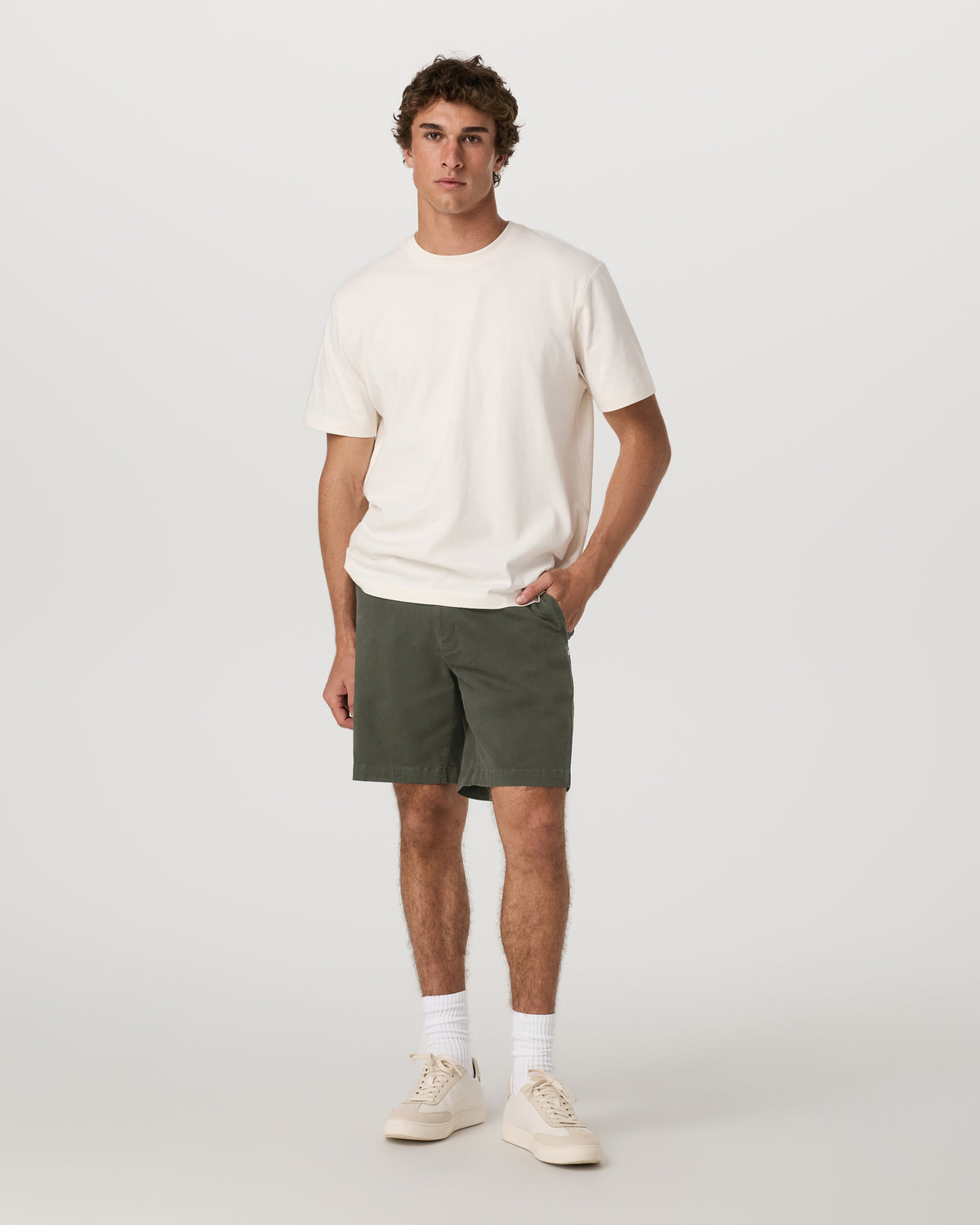 Fletcher Chino Short 8" Men's Dark Oregano Shorts | Vuori For sale