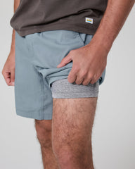 Kore Everyday Short Dusty Blue | Vuori Online