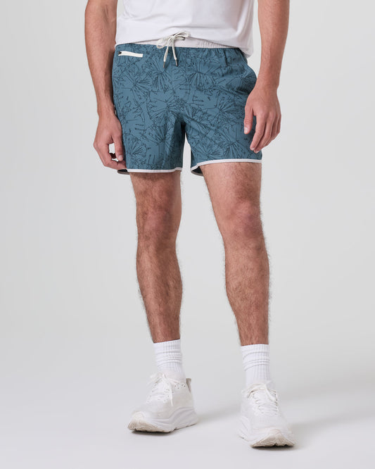 Banks Short 5" Deep Sea Lily Active Shorts | Vuori