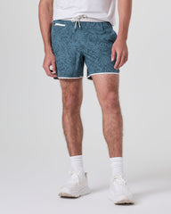 Banks Short 5" Deep Sea Lily Active Shorts | Vuori